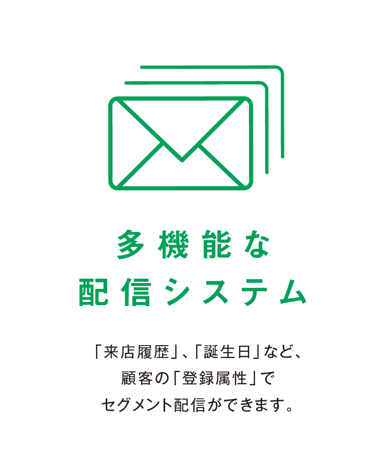 多機能な配信システム